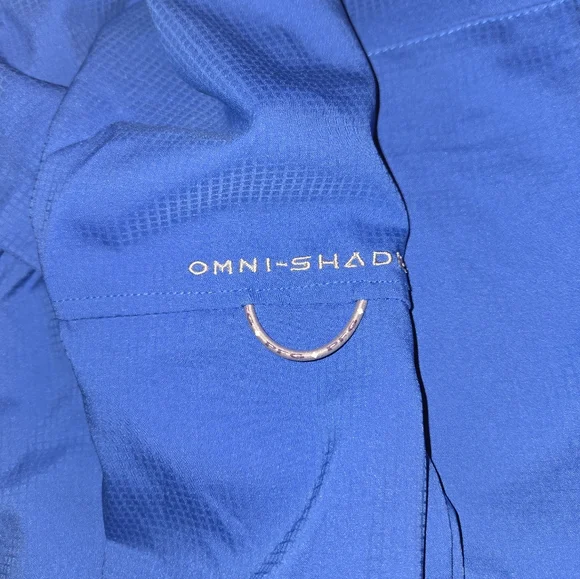 Columbia Men's Casual Blue Button Down Shirt Tamaimi Sz XXL PFG - Picture 6 of 6